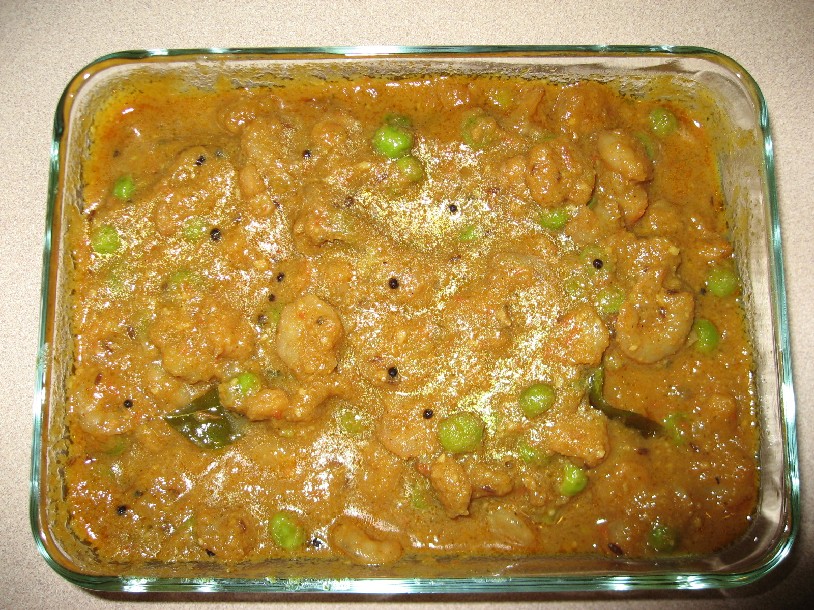 Shrimp Mutter Korma Shrimp Mutter Korma picture